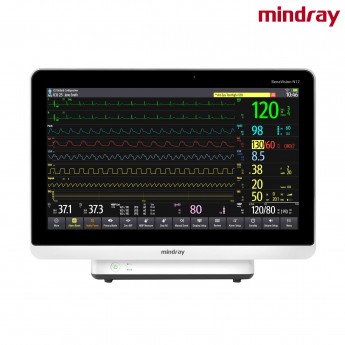 Монитор пациента MINDRAY BeneVision N17 сенсорный экран ЭКГ SpO2 НИАД температура ЧД